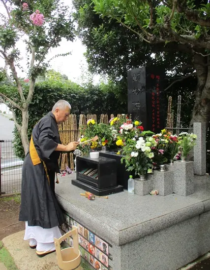 お盆合同供養祭の様子